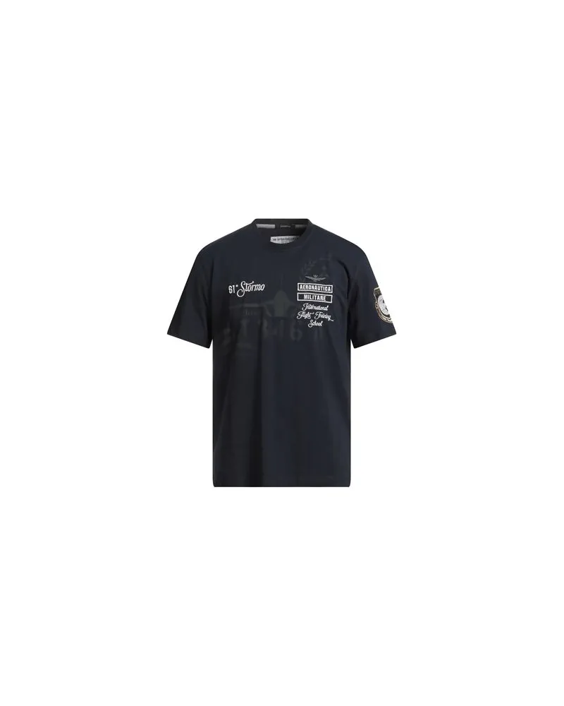 Aeronautica Militare TOPS - T-shirtsauf YOOX.COM Nachtblau