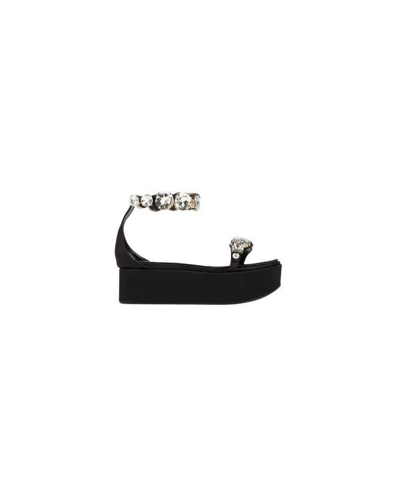 Giambattista Valli SCHUHE - Sandalenauf YOOX.COM Schwarz