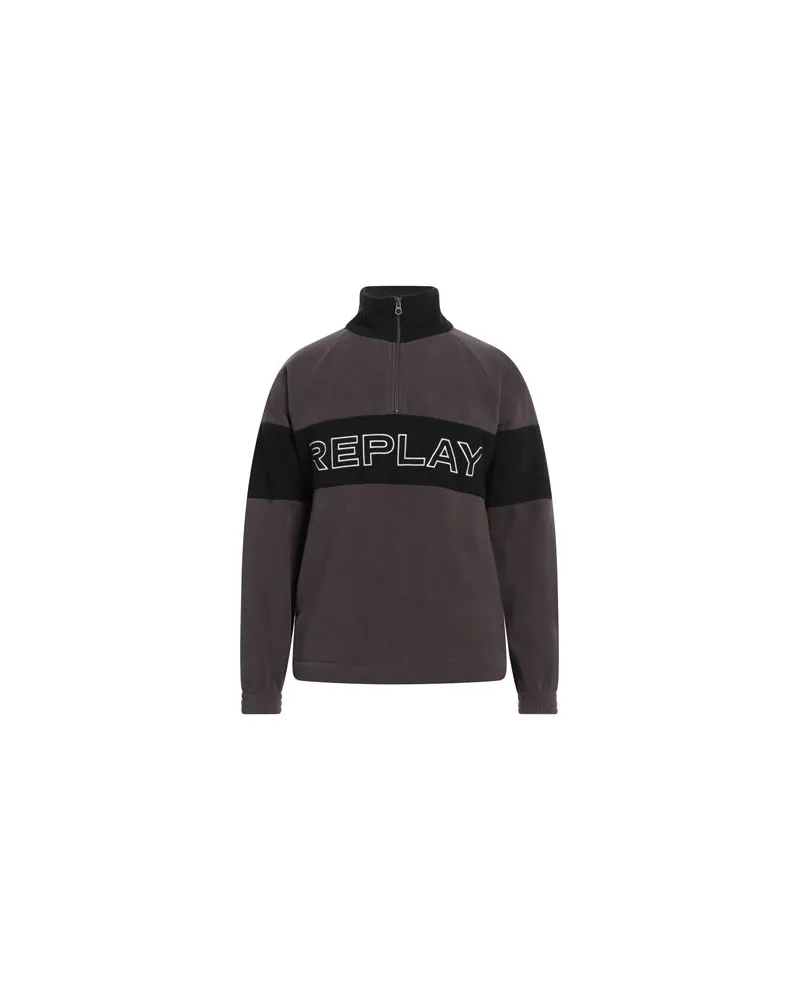 Replay TOPS - Sweatshirtsauf YOOX.COM Grau