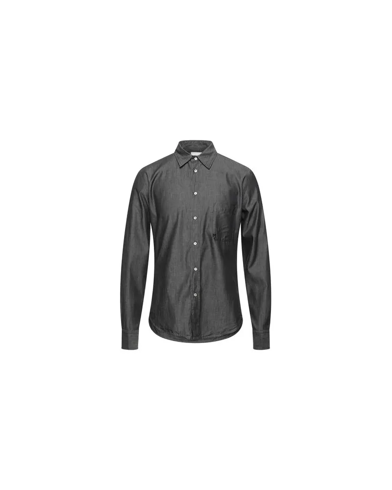 MASTER COAT TOPS - Jeanshemdenauf YOOX.COM Schwarz