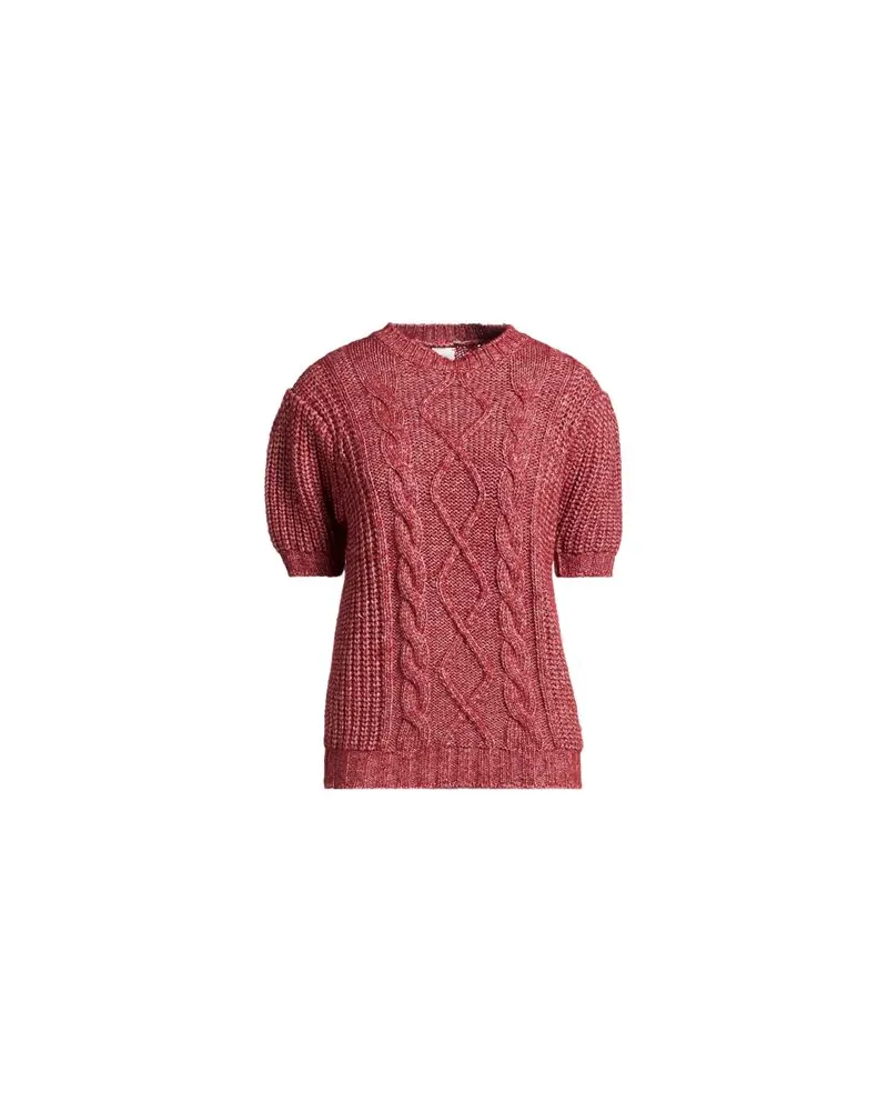 Eleventy STRICKWAREN - Pulloverauf YOOX.COM Ziegelrot