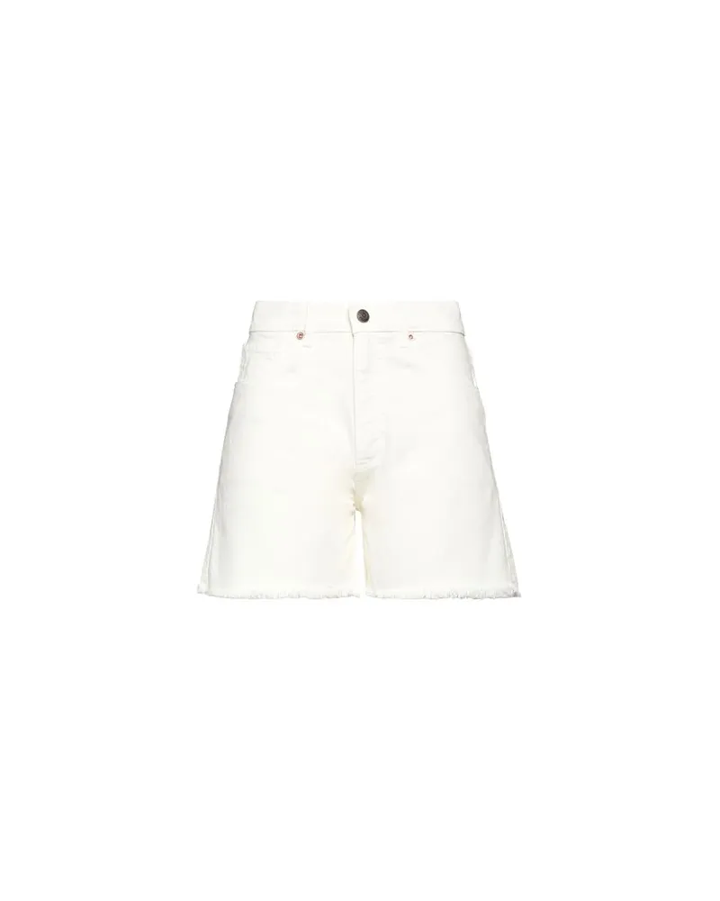 Magda Butrym HOSEN & RÖCKE - Jeansshortsauf YOOX.COM Elfenbein