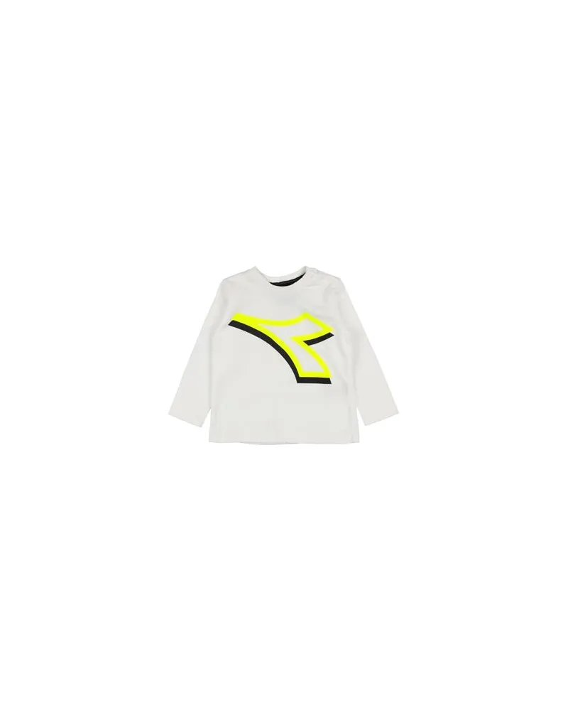 Diadora TOPS - T-shirtsauf YOOX.COM Weiß