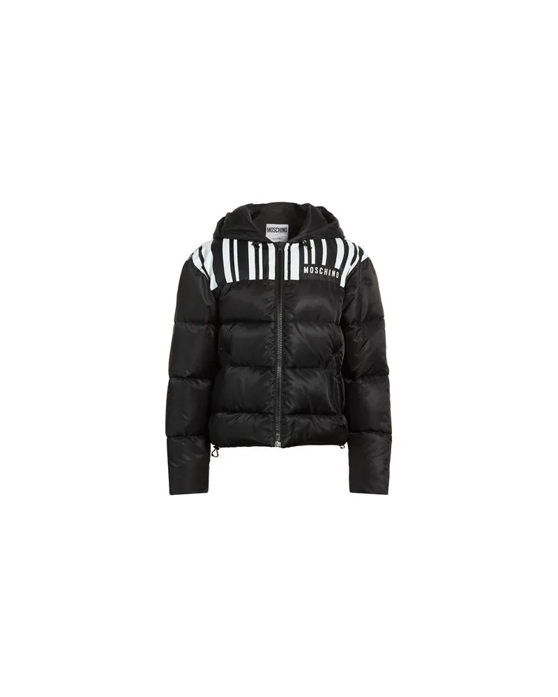 Moschino JACKEN & MÄNTEL - Pufferjacken & Daunenjackenauf YOOX.COM Schwarz