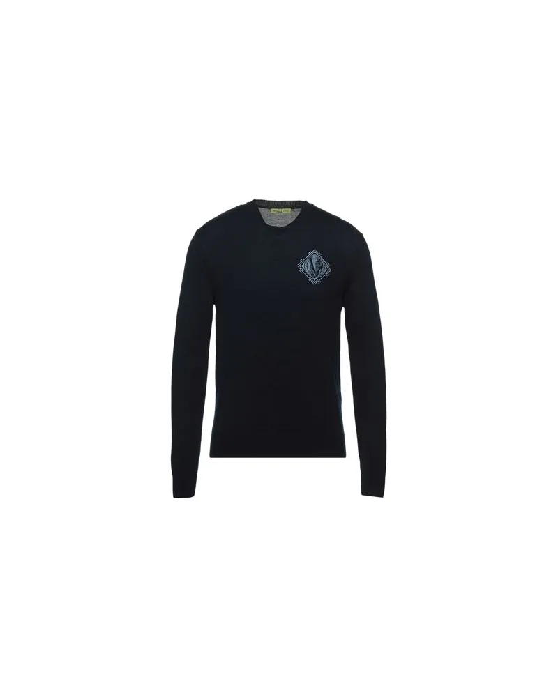 Versace Jeans STRICKWAREN - Pulloverauf YOOX.COM Nachtblau