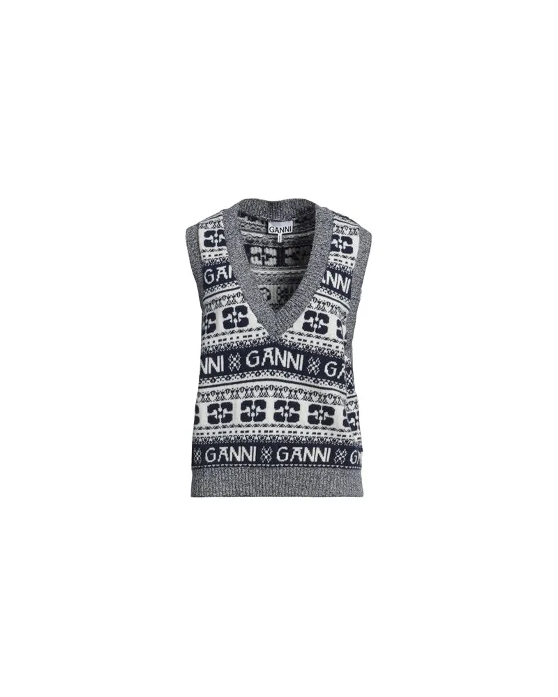 Ganni STRICKWAREN - Pulloverauf YOOX.COM Taubenblau