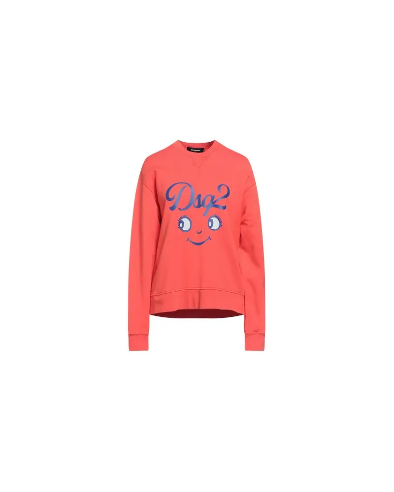 Dsquared2 TOPS - Sweatshirtsauf YOOX.COM Koralle