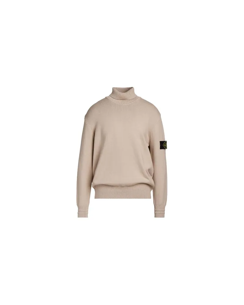 Stone Island STRICKWAREN - Rollkragenpulloverauf YOOX.COM Beige