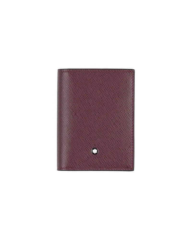 Montblanc Kleinlederwaren - Brieftaschenauf YOOX.COM Pflaume