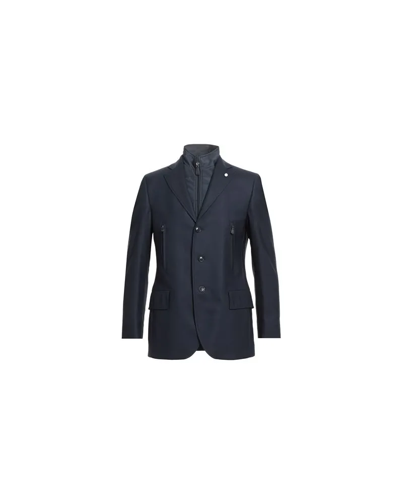 Luigi Bianchi Mantova JACKEN & MÄNTEL - Jacken und Anoraksauf YOOX.COM Nachtblau