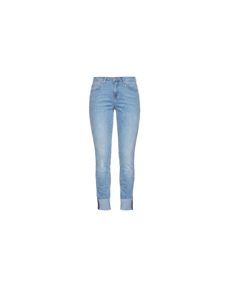 only HOSEN & RÖCKE - Jeanshosenauf YOOX.COM Blau