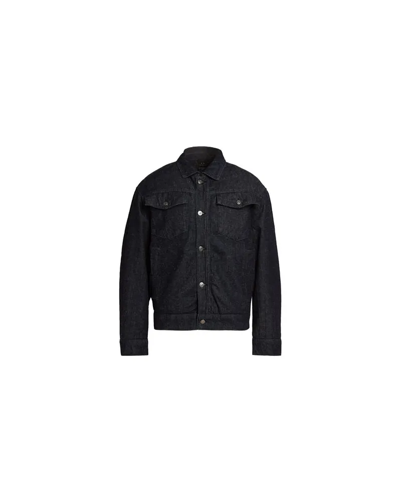 Armani Exchange JACKEN & MÄNTEL - Jeansjacken/Mäntelauf YOOX.COM Blau