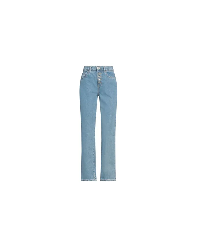 Moschino HOSEN & RÖCKE - Jeanshosenauf YOOX.COM Blau