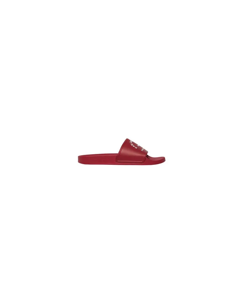 Karl Lagerfeld KONDO Maison Karl Slide   - SCHUHE - Sandalenauf YOOX.COM Ziegelrot