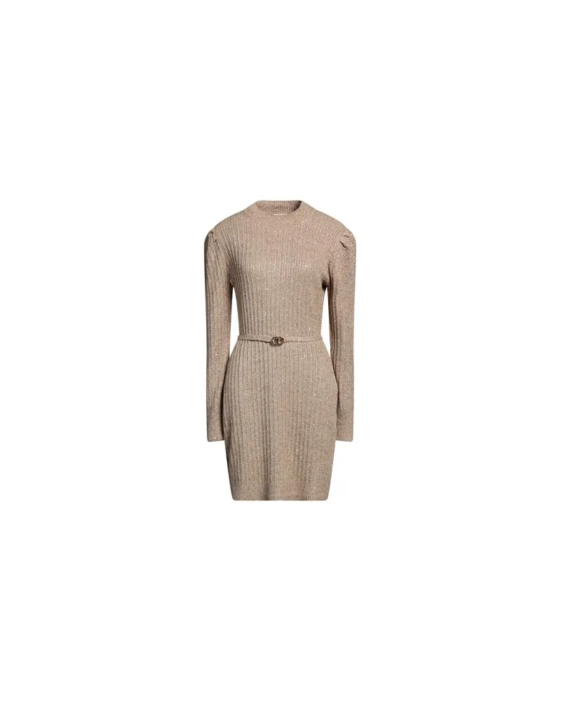 Twin-Set KLEIDER - Mini-Kleiderauf YOOX.COM Kamel