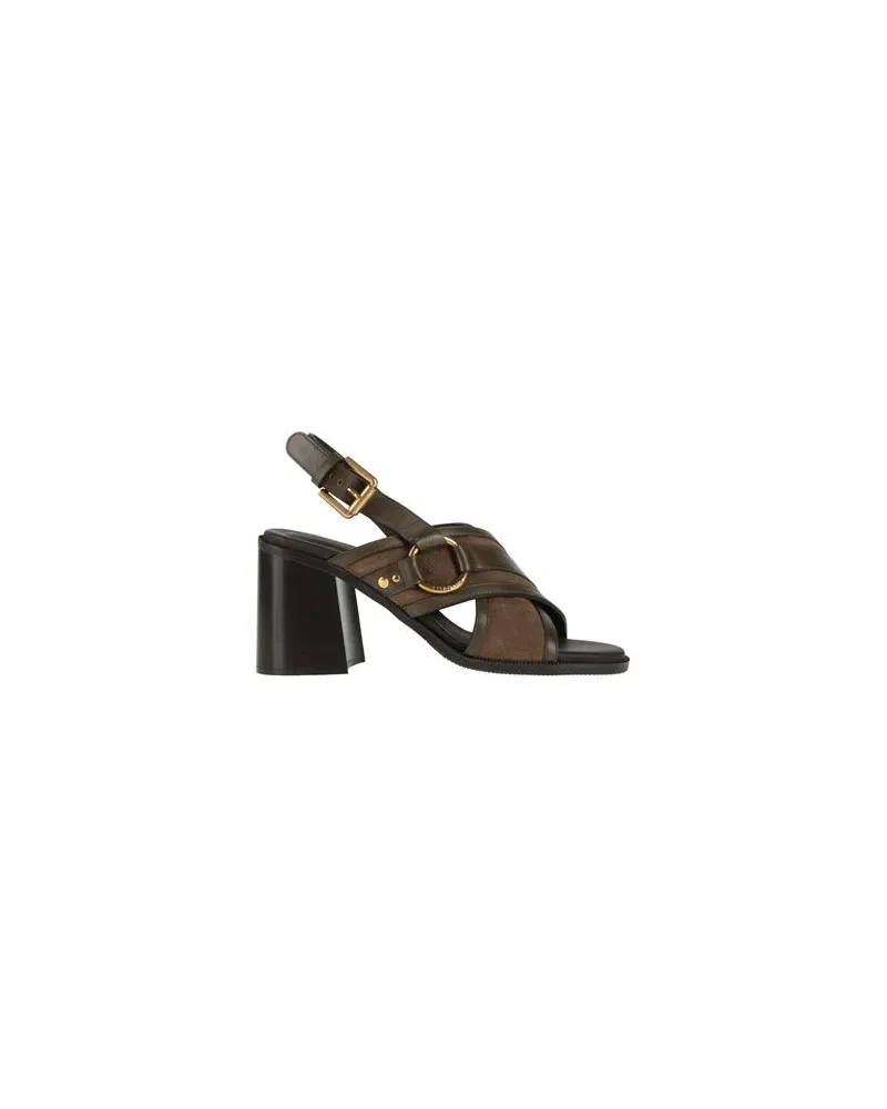 See by Chloé SCHUHE - Sandalenauf YOOX.COM Braun