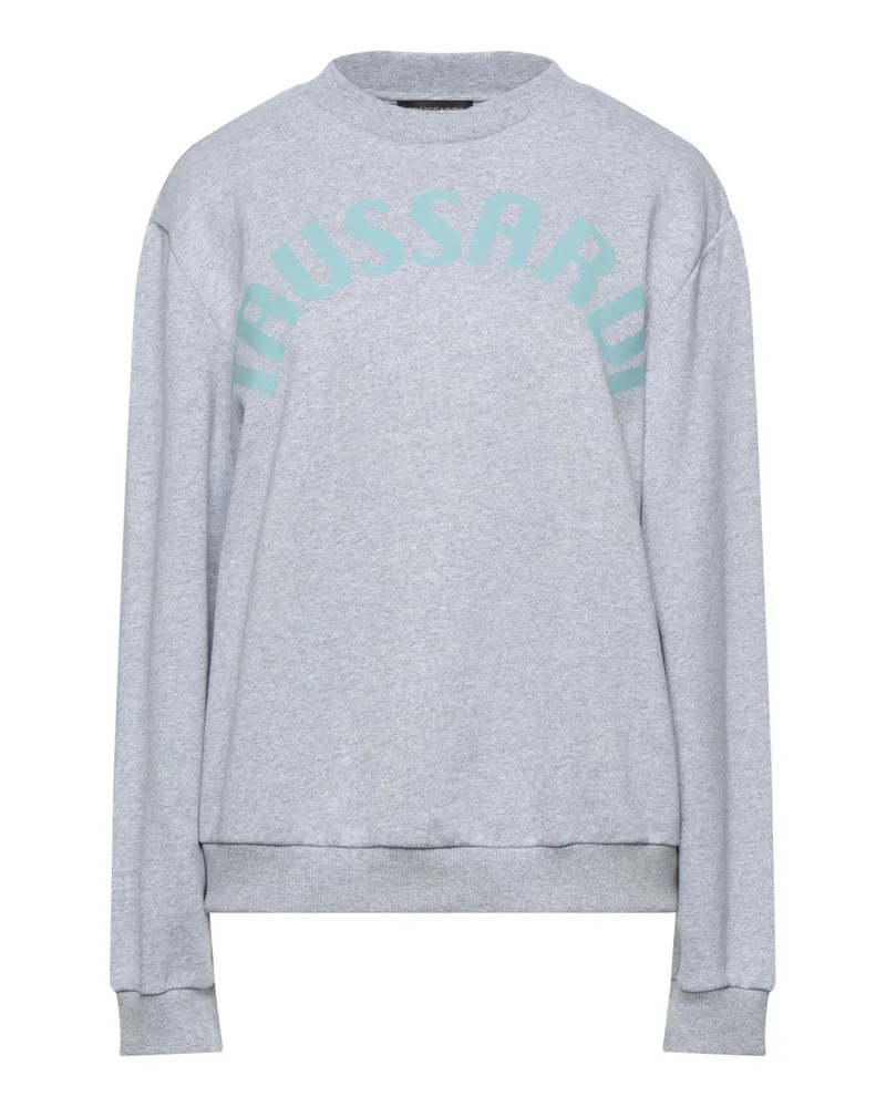 Trussardi Sweatshirt Hellgrau