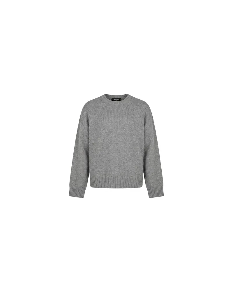 Dsquared2 STRICKWAREN - Pulloverauf YOOX.COM Hellgrau