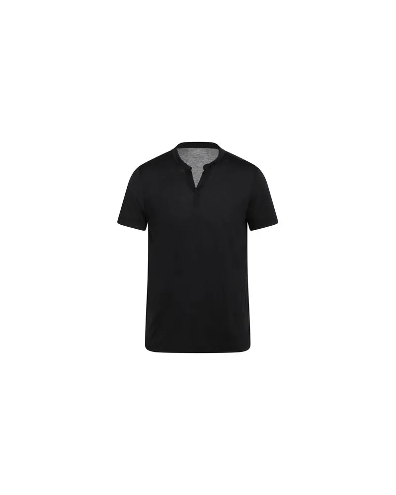 Majestic TOPS - T-shirtsauf YOOX.COM Schwarz