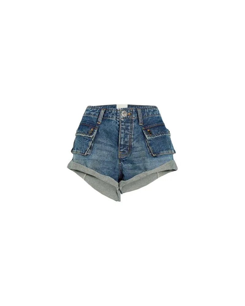 One Teaspoon HOSEN & RÖCKE - Jeansshortsauf YOOX.COM Blau