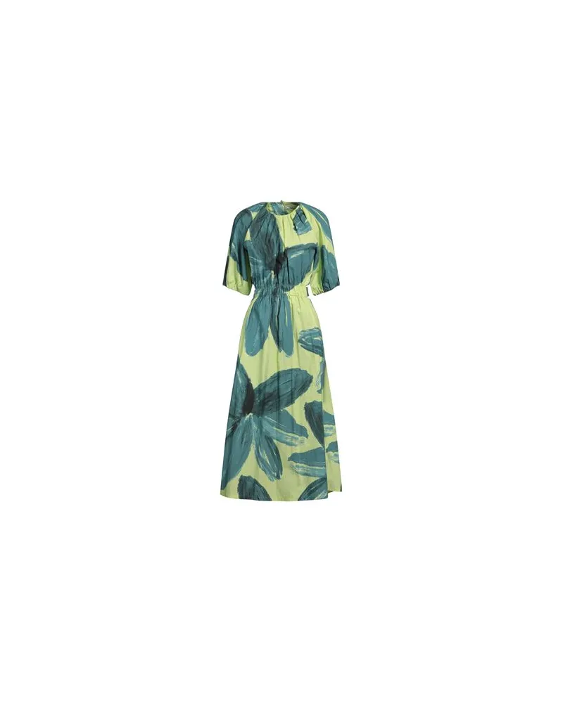 Liviana Conti KLEIDER - Maxi-Kleiderauf YOOX.COM Säuregrün