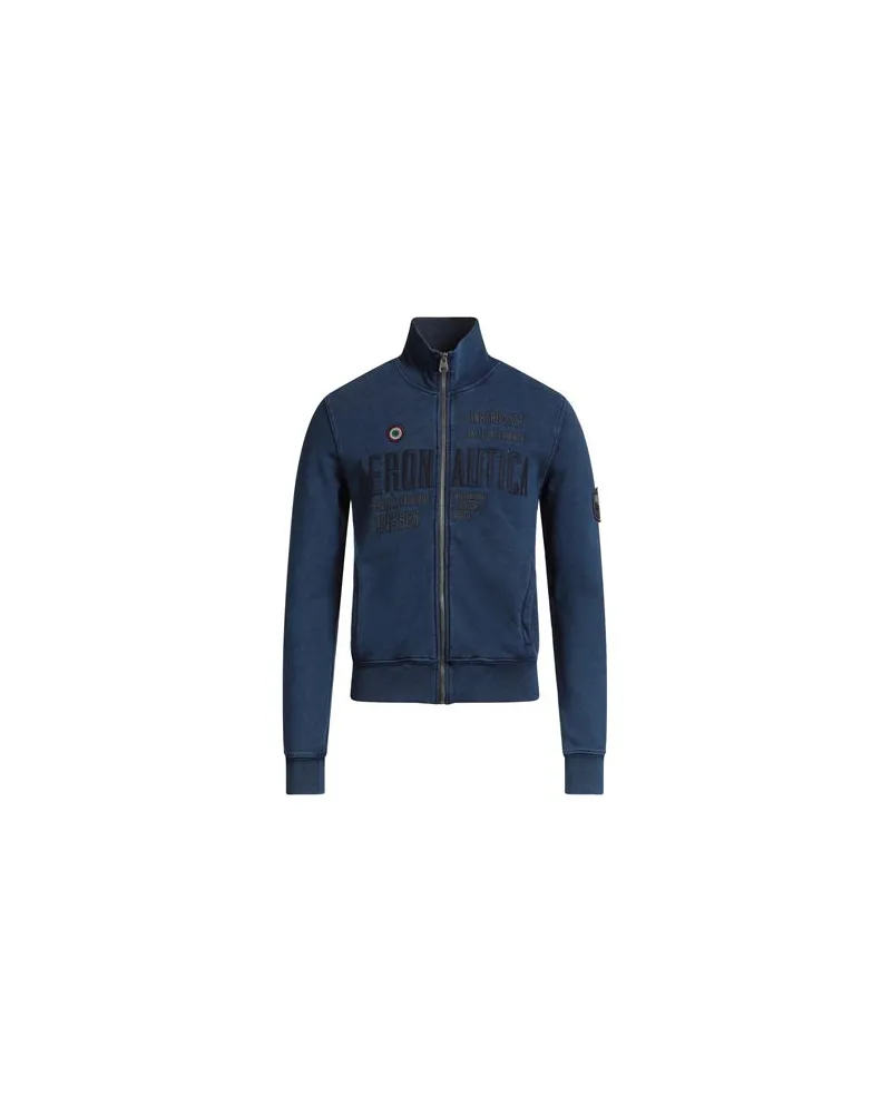 Aeronautica Militare TOPS - Sweatshirtsauf YOOX.COM Blau
