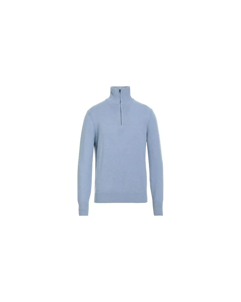 ARAGONA STRICKWAREN - Rollkragenpulloverauf YOOX.COM Hellblau