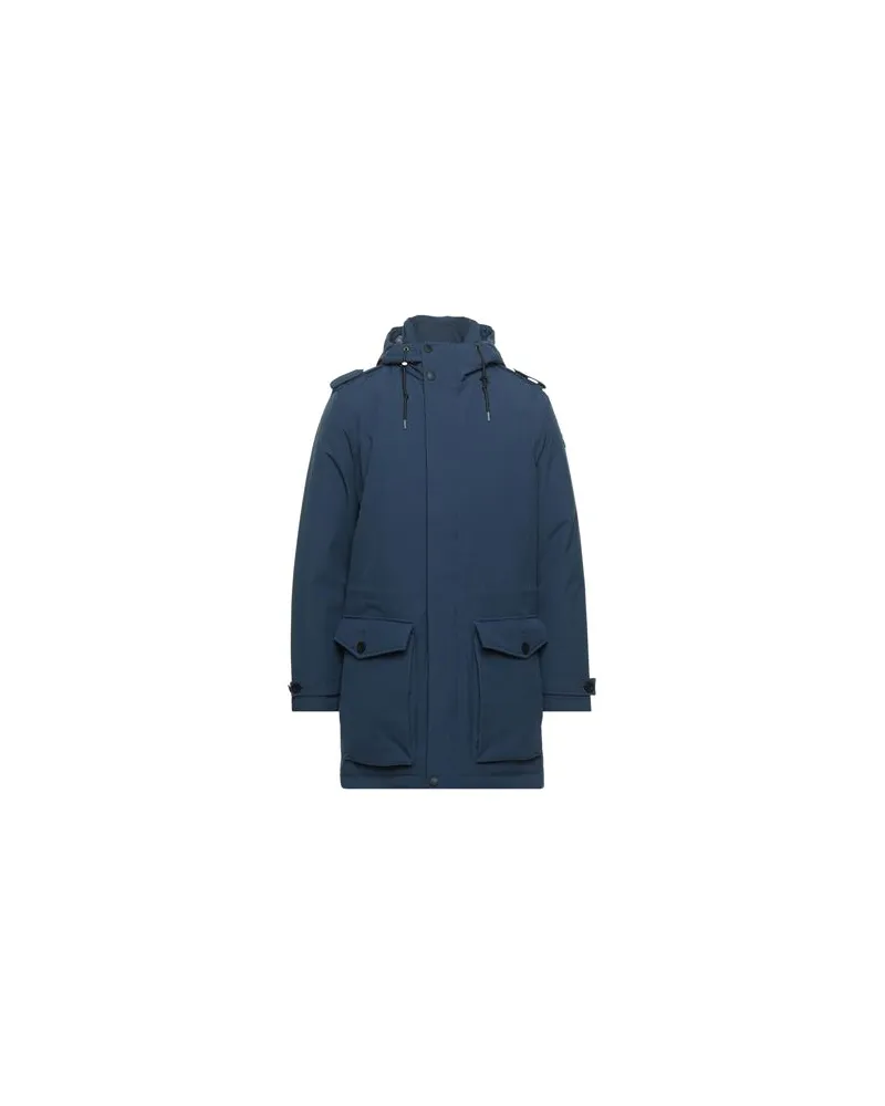 Dolomite JACKEN & MÄNTEL - Mäntelauf YOOX.COM Taubenblau
