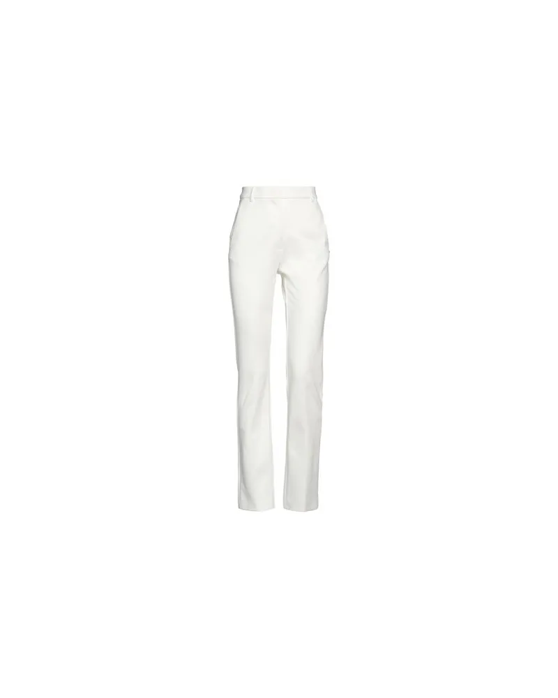SPORTMAX HOSEN & RÖCKE - Hosenauf YOOX.COM Cremeweiß