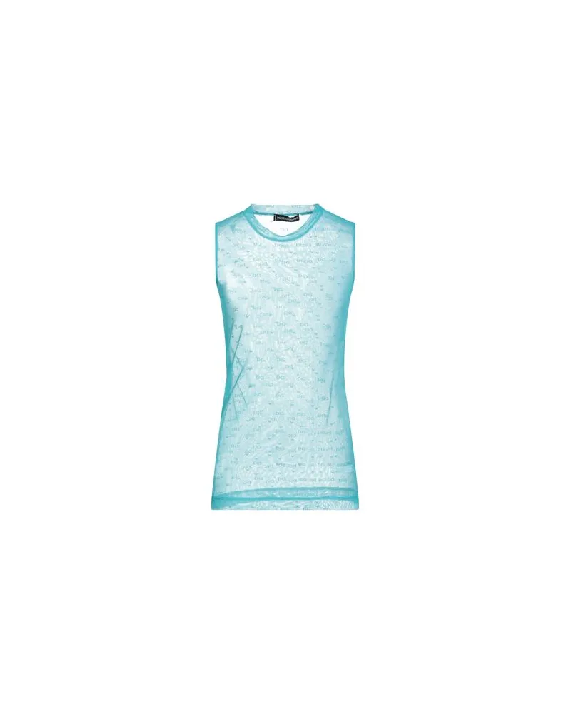 Dolce & Gabbana TOPS - Topsauf YOOX.COM Azurblau