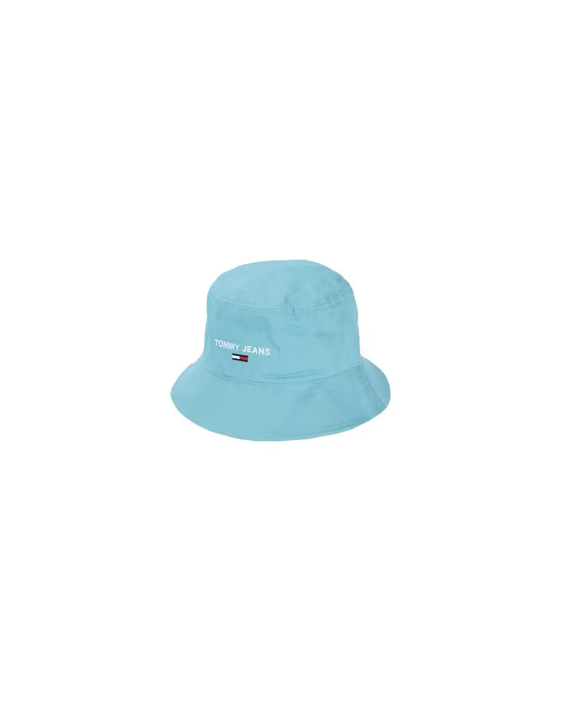 Tommy Hilfiger TJM SPORT BUCKET HAT  - ACCESSOIRES - Mützen & Hüteauf YOOX.COM Blaugrau