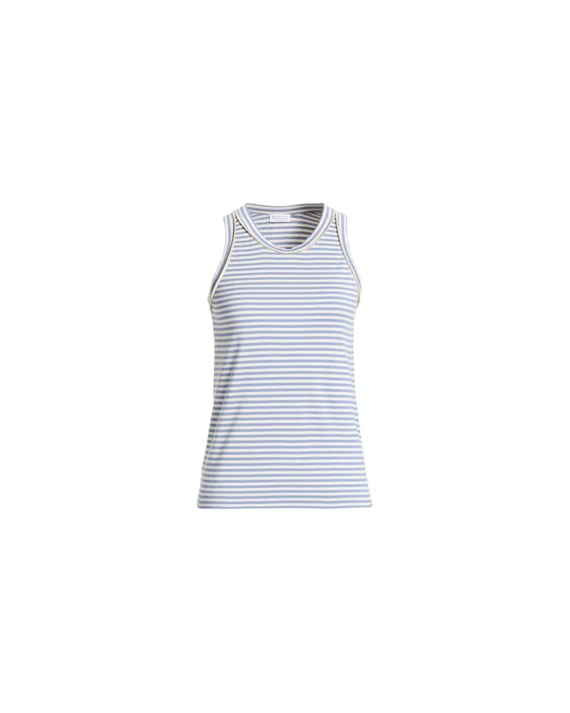 Brunello Cucinelli TOPS - Tank Topsauf YOOX.COM Taubenblau