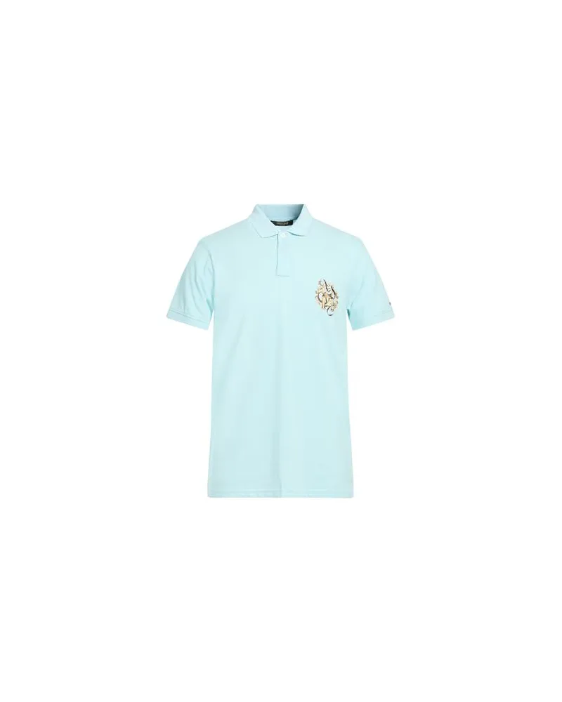 Roberto Cavalli TOPS - Poloshirtsauf YOOX.COM Himmelblau