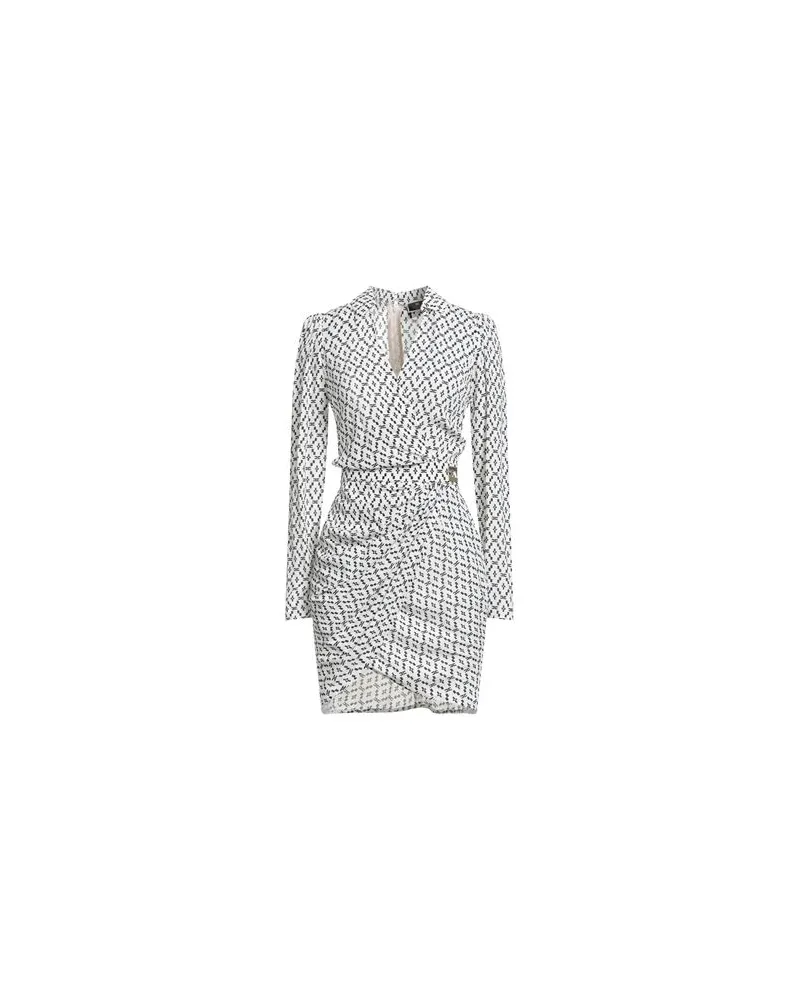 Elisabetta Franchi KLEIDER - Mini-Kleiderauf YOOX.COM Elfenbein