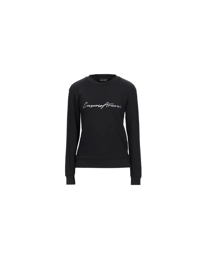 Emporio Armani TOPS - Sweatshirtsauf YOOX.COM Schwarz