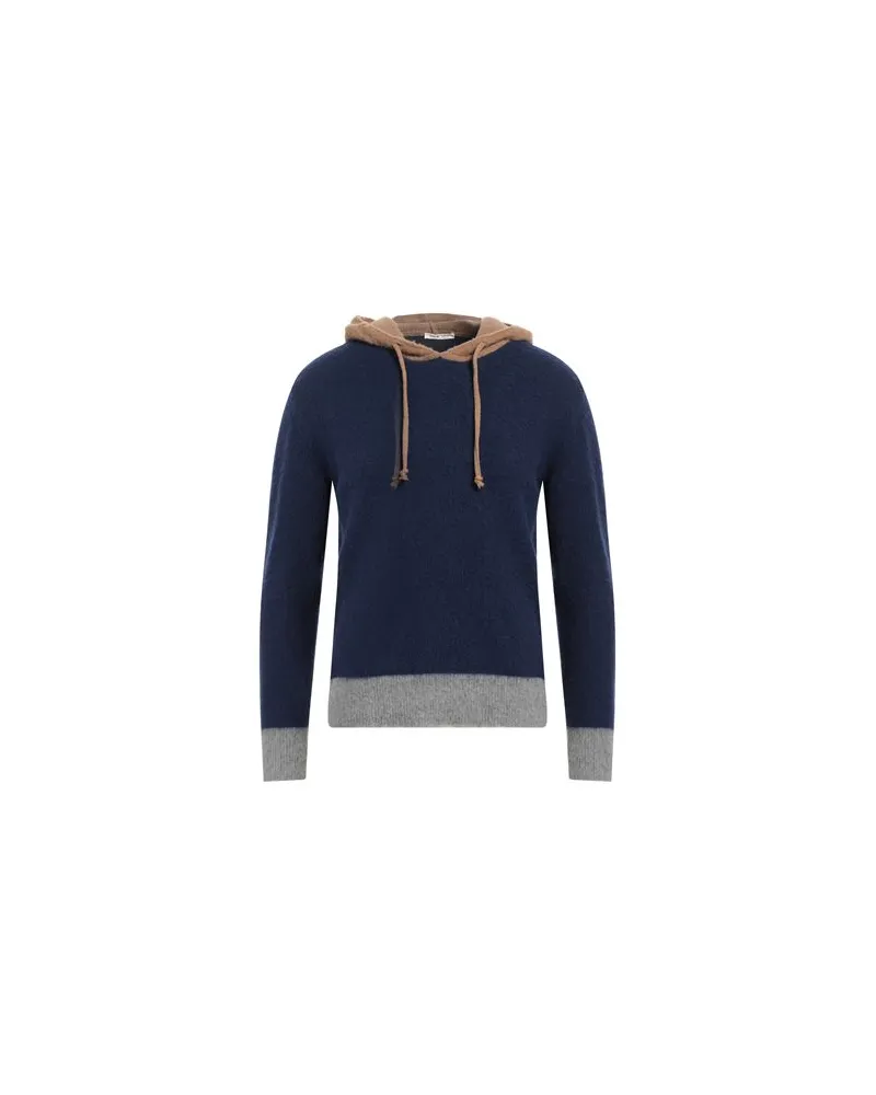 Luigi Bianchi Mantova STRICKWAREN - Pulloverauf YOOX.COM Blau