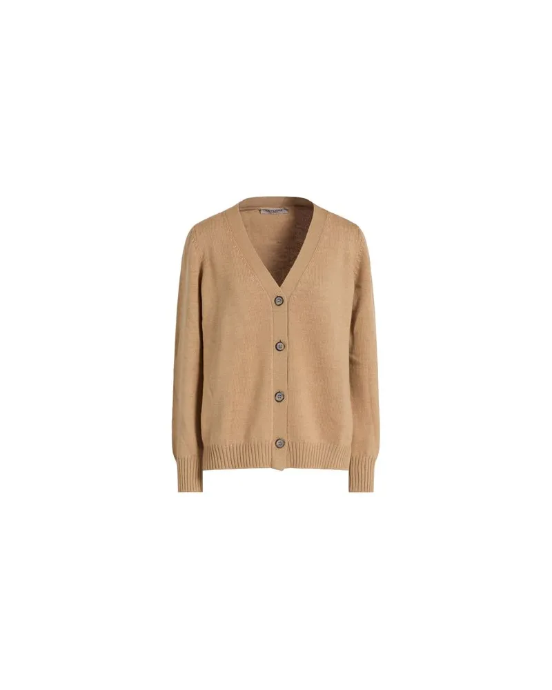 La Fileria STRICKWAREN - Strickjackenauf YOOX.COM Kamel