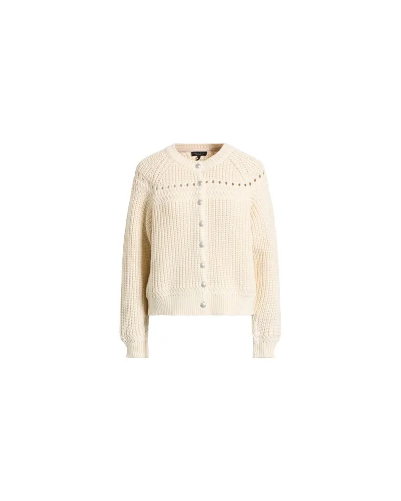 Rag & Bone STRICKWAREN - Strickjackenauf YOOX.COM Elfenbein