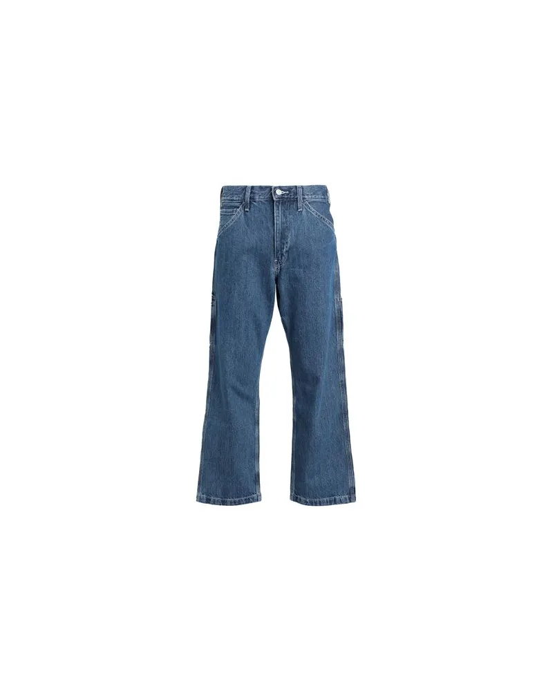 Levi's 568 STAY LOOSE CARPENTER FLAT FINISH  - HOSEN & RÖCKE - Jeanshosenauf YOOX.COM Blau