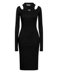 Versace Jeans Midi-Kleid Schwarz