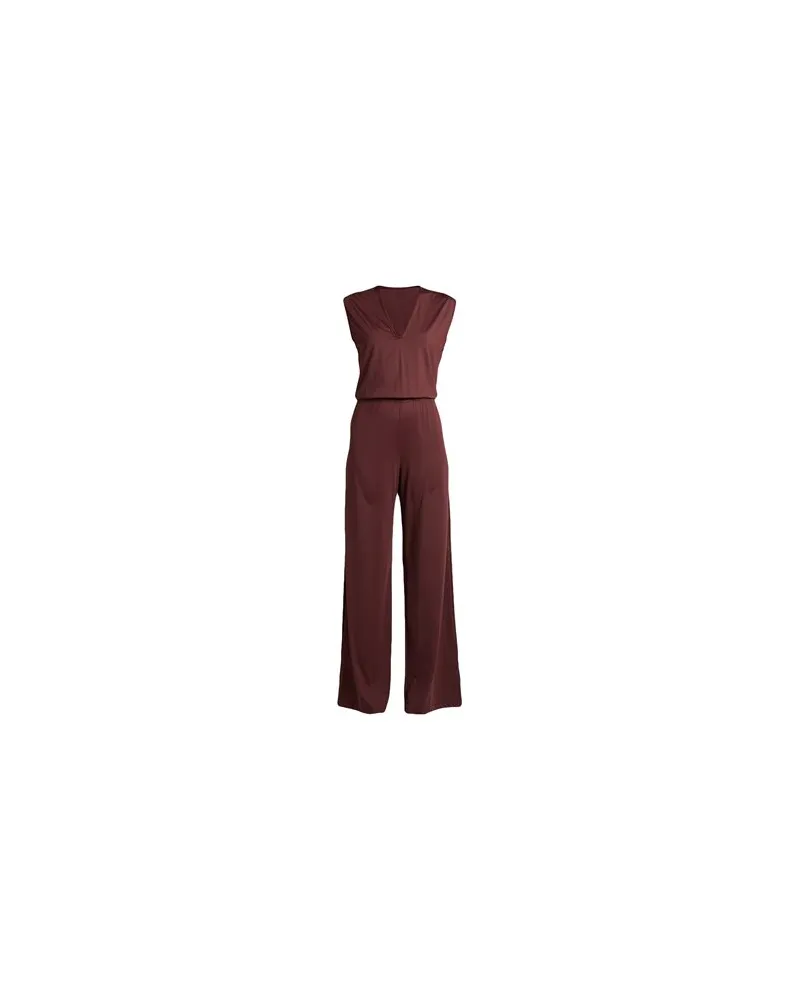 FISICO-Cristina Ferrari OVERALLS - Jumpsuitsauf YOOX.COM Schokobraun