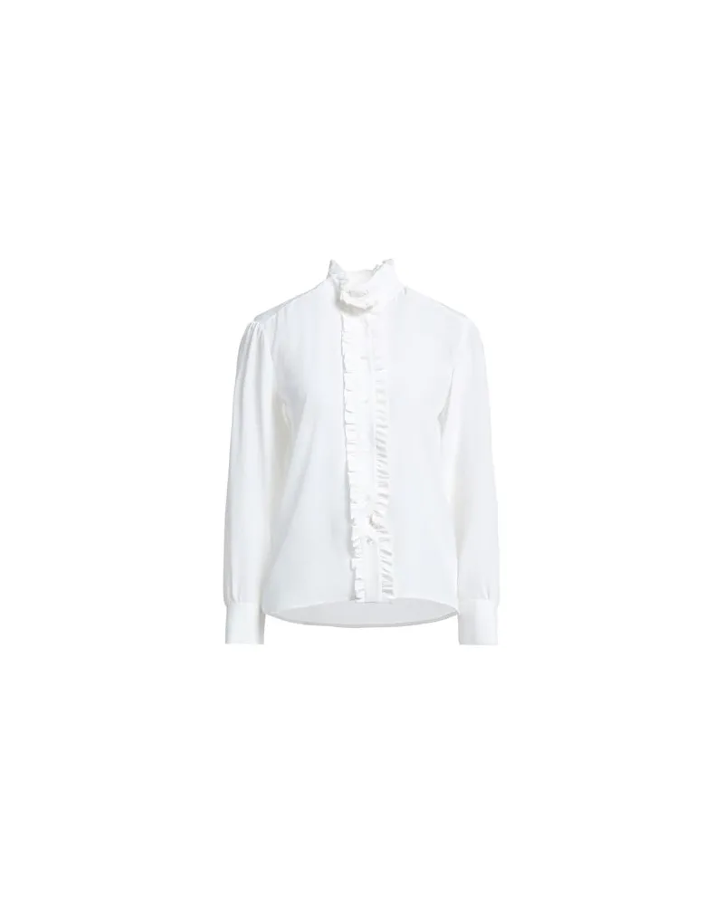 Sandro TOPS - Hemdenauf YOOX.COM Cremeweiß