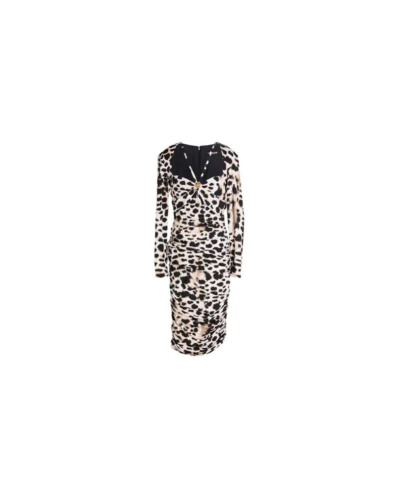 Roberto Cavalli KLEIDER - Midi-Kleiderauf YOOX.COM Beige