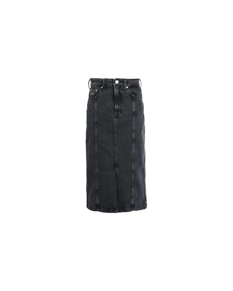 Tommy Hilfiger HOSEN & RÖCKE - Jeansröckeauf YOOX.COM Schwarz
