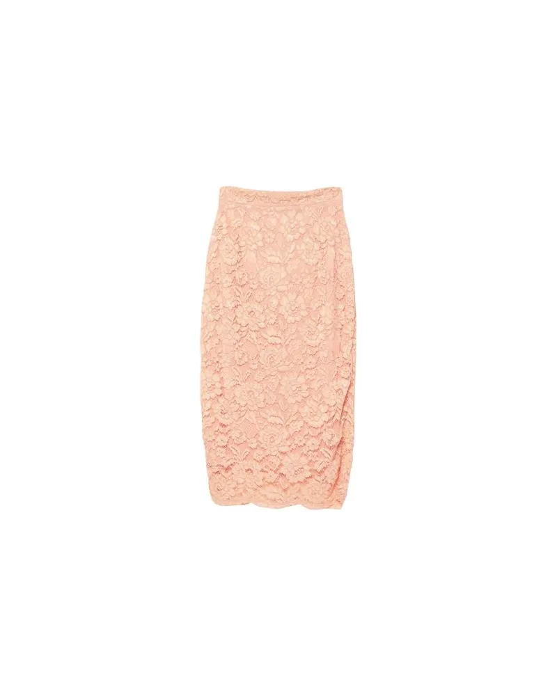 Elisabetta Franchi HOSEN & RÖCKE - Midi-Röckeauf YOOX.COM Lachs