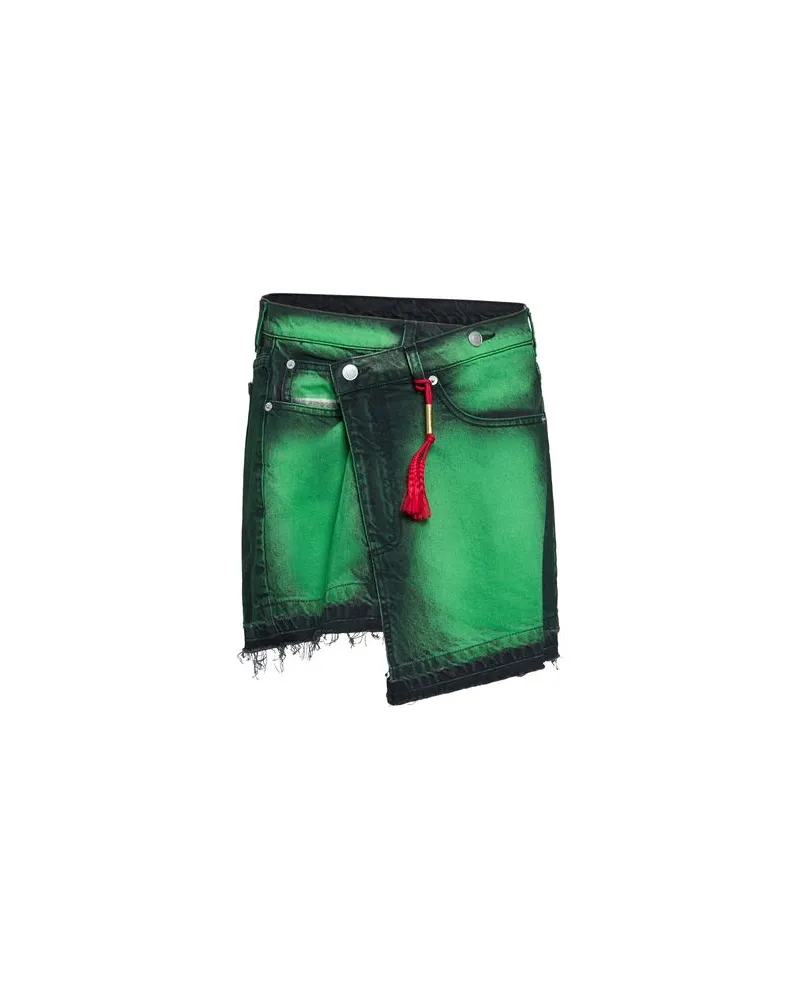 THE EDITOR HOSEN & RÖCKE - Jeansröckeauf YOOX.COM Grün