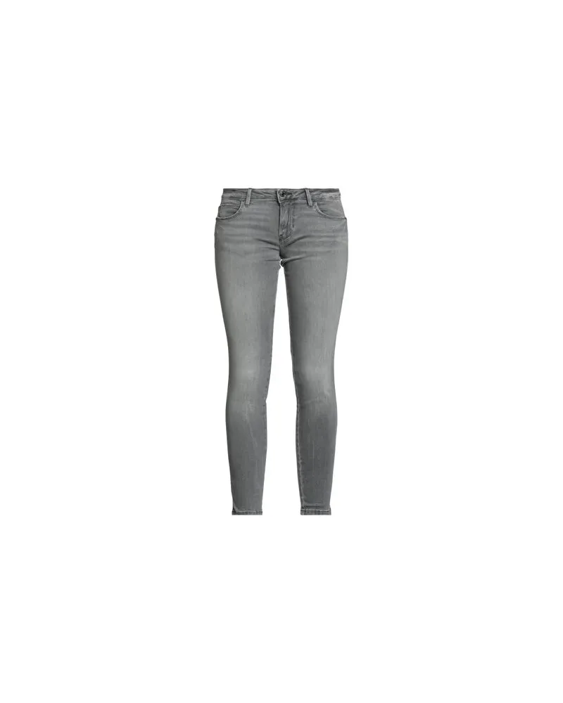 Guess HOSEN & RÖCKE - Jeanshosenauf YOOX.COM Grau