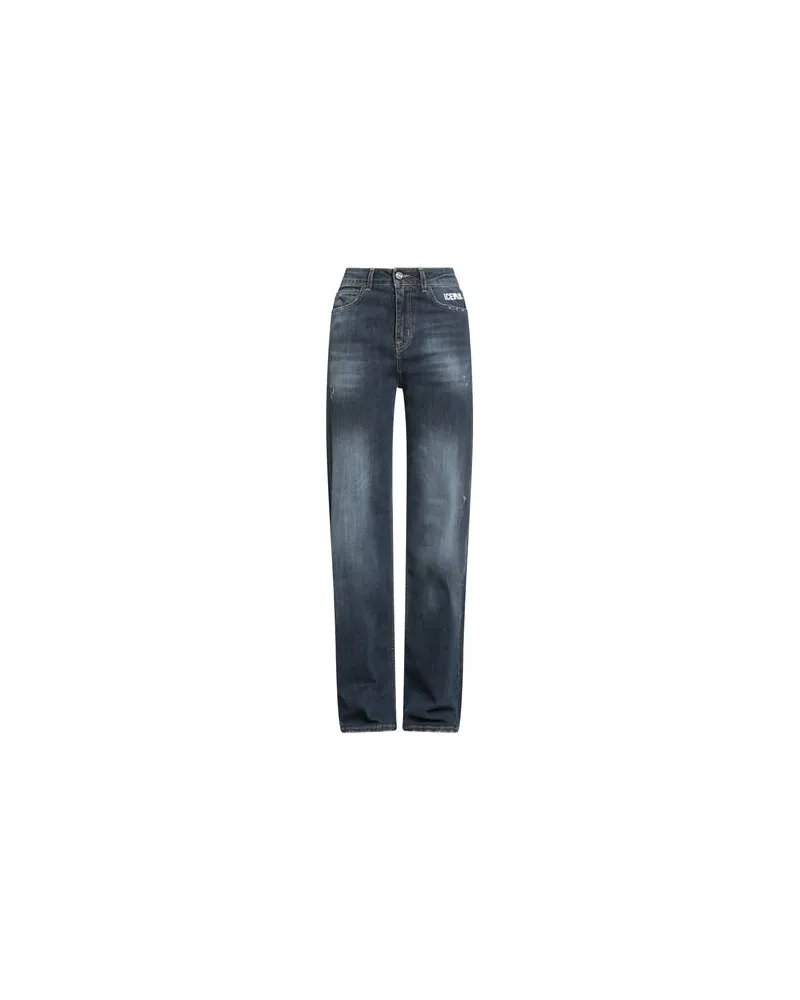 ICE PLAY HOSEN & RÖCKE - Jeanshosenauf YOOX.COM Blau