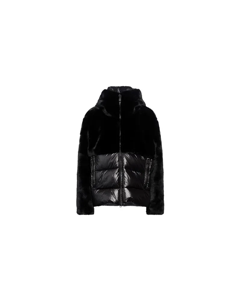 Blauer JACKEN & MÄNTEL - Pufferjacken & Daunenjackenauf YOOX.COM Schwarz