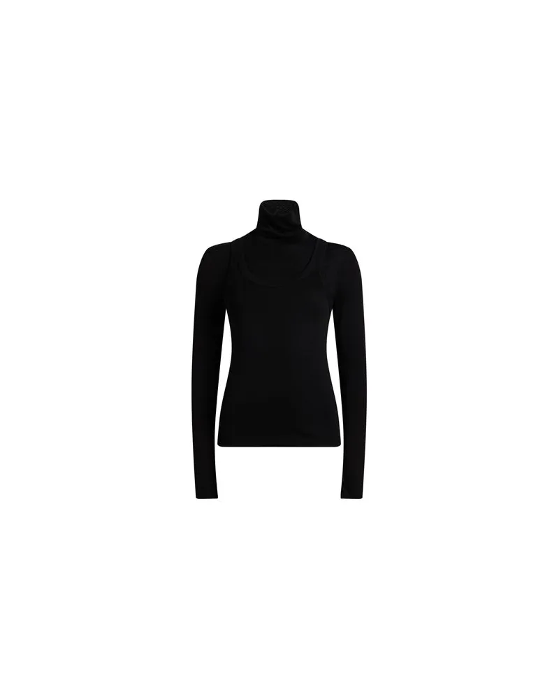 Róhe TOPS - T-shirtsauf YOOX.COM Schwarz